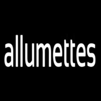 Allumettes Neon Skilt