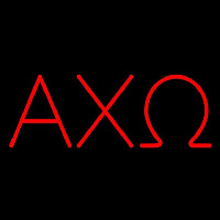 Alpha Chi Omega Neon Skilt