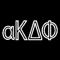 Alpha Kappa Delta Phi Neon Skilt