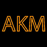 Alpha Kappa Mu Neon Skilt