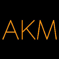 Alpha Kappa Mu Neon Skilt