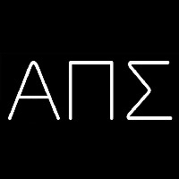 Alpha Pi Sigma Neon Skilt