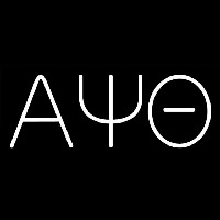 Alpha Psi Theta Neon Skilt