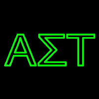 Alpha Sigma Tau Neon Skilt