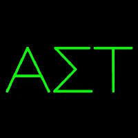 Alpha Sigma Tau Neon Skilt