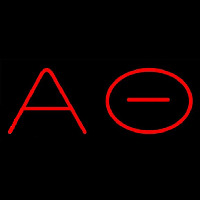 Alpha Theta Neon Skilt