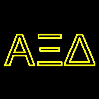 Alpha Xi Delta Neon Skilt