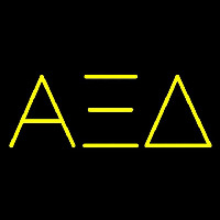 Alpha Xi Delta Neon Skilt