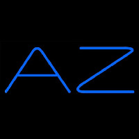 Alpha Zeta Neon Skilt