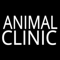 Animal Clinic Block Neon Skilt