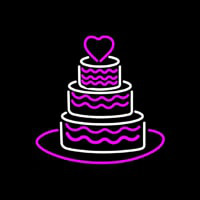 Anniversary Cake Neon Skilt