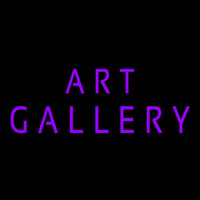 Art Gallery Neon Skilt