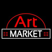 Art Market Neon Skilt