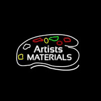 Artists Materials Neon Skilt