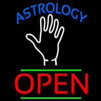 Astrology Open Neon Skilt