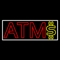 Atm With Dollar Symbol 1 Neon Skilt