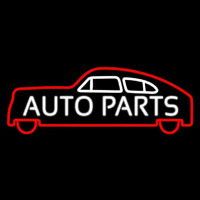 Auto Parts Block Neon Skilt
