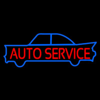 Auto Service Neon Skilt