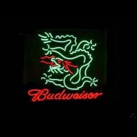 BUDWEISER Dragon Neon Skilt