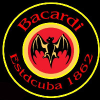 Bacardi Estdcuba 1862 24x24 Rum Sign Neon Skilt