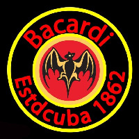 Bacardi Estdcuba 1862 Rum Sign Neon Skilt