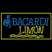 Bacardi Limon Rum Sign Neon Skilt