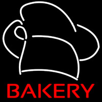 Bakery Hat Neon Skilt