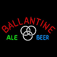Ballantine Ale White Beer Neon Skilt