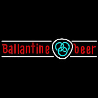Ballantine Blue Logo Beer Sign Neon Skilt