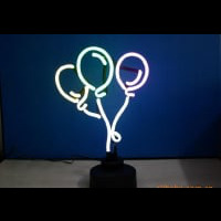 Ballon Desktop Neon Skilt