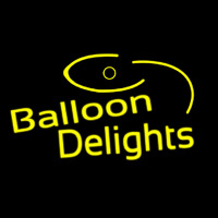 Balloon Delight Neon Skilt