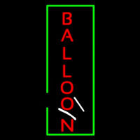 Balloon Vertical Neon Skilt
