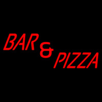 Bar And Pizza Neon Skilt