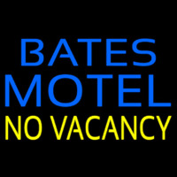 Bates Motel No Vacancy Neon Skilt