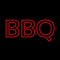 Bbq Red Neon Skilt