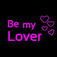 Be My Love Neon Skilt