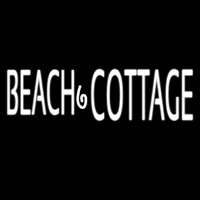 Beach Cottage Neon Skilt