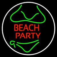 Beach Party 3 Neon Skilt