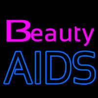 Beauty Aids Neon Skilt