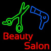 Beauty Salon Logo Neon Skilt