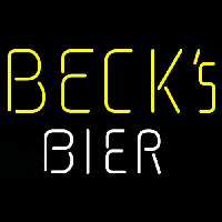 Becks Bier Beer Neon Skilt