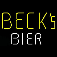 Becks Bier Beer Neon Skilt