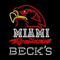 Becks Miami Neon Skilt