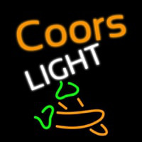 Beer Coors Light Chilies Neon Skilt