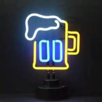 Beer Mug Desktop Neon Skilt