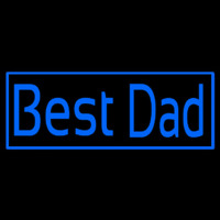 Best Dad Neon Skilt