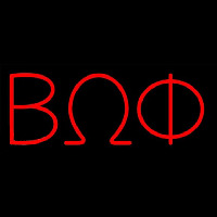 Beta Omega Phi Neon Skilt