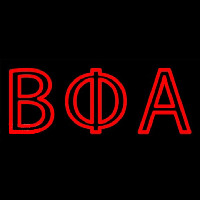 Beta Phi Alpha Neon Skilt
