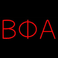Beta Phi Alpha Neon Skilt