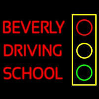 Beverly Driving School Neon Skilt